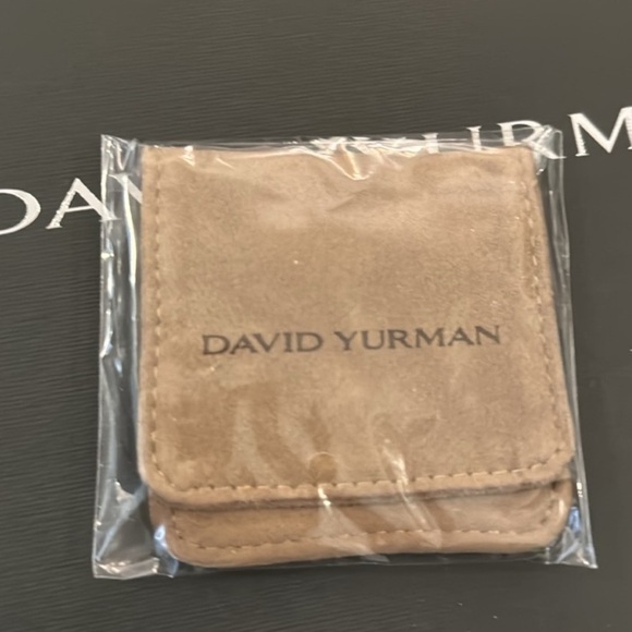 NWT David Yurman 18K Yellow Gold DY Elements® Pavé Diamond Disc Pendant - Picture 9 of 11